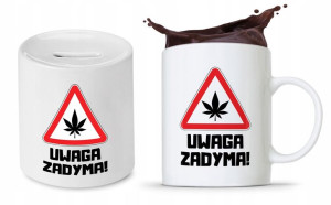 Dla Palaczy Jaraczy 420 Zestaw Skarbonka + Kubek