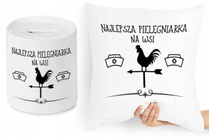 Dla Pielęgniarki Zestaw Poduszka + Skarbonka