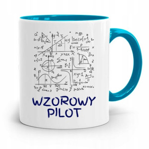 Dla Pilota Kubek Błękitny Na Prezent Na Urodziny