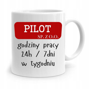 Dla Pilota Kubek Idealny Na Prezent Na Urodziny