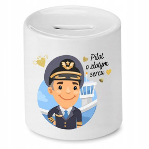 Dla Pilota Skarbonka Marketing Prezent