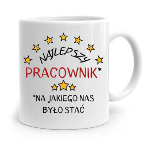 Dla Pracownika Robotnika Kubek Najlepszy Pracownik