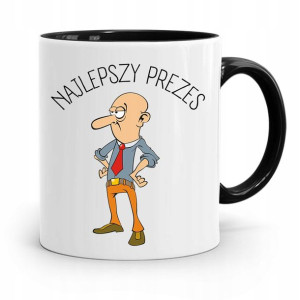 Dla Prezesa Viceprezesa Kubek Czarny Na Prezent
