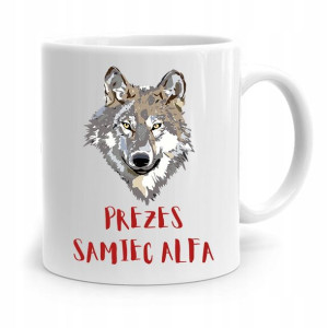 Dla Prezesa Viceprezesa Kubek Prezes Samiec Alfa