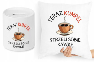 Dla Przyjaciela Zestaw Poduszka + Skarbonka