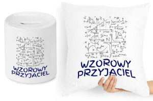 Dla Przyjaciela Zestaw Poduszka + Skarbonka