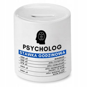 Dla Psychologa Psychiatry Prezent Skarbonka