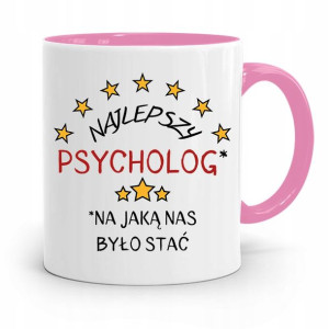 Dla Psychologa Psychiatry Terapeuty Kubek Różowy