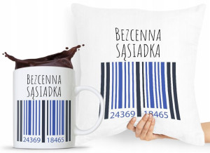 Dla Sąsiada Zestaw Poduszka + Kubek Prezent
