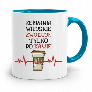 Dla Sołtysa Kubek Błękitny Tylko Po Kawie Prezent