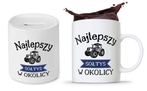 Dla Sołtysa Zestaw Kubek + Skarbonka Prezent