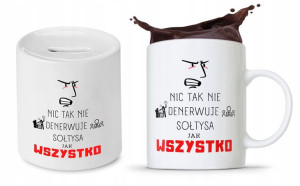 Dla Sołtysa Zestaw Kubek + Skarbonka Prezent