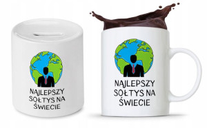 Dla Sołtysa Zestaw Kubek + Skarbonka Prezent