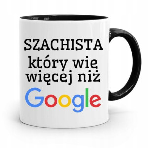 Dla Szachisty Kubek Czarny Na Prezent Na Urodziny
