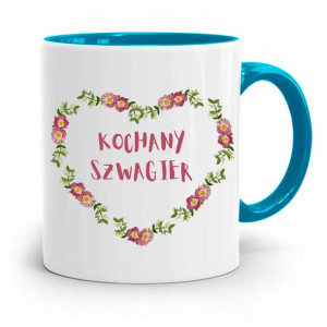 Dla Szwagra Kubek Błękitny Na Prezent Na Urodziny