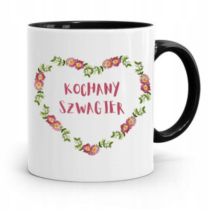 Dla Szwagra Kubek Czarny Na Prezent Na Urodziny