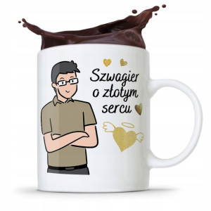 Dla Szwagra Kubek Idealny Na Prezent Na Urodziny