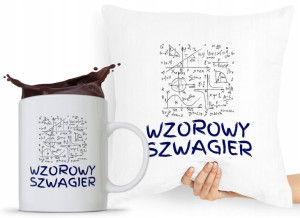 Dla Szwagra Zestaw Poduszka + Kubek Prezent