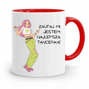 Dla Tancerki Kubek Czerwony Na Prezent Na Urodziny