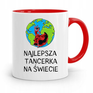 Dla Tancerki Kubek Czerwony Na Prezent Na Urodziny