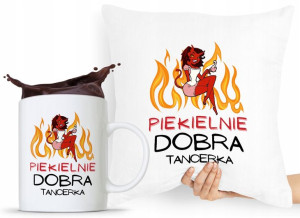 Dla Tancerki Zestaw Poduszka + Kubek Prezent