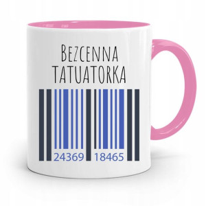 Dla Tatuażystki Tatuażysty Kubek Różowy Na Prezent