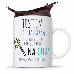 Dla Tatuażystki Tatuażysty Tatuatora Kubek Prezent