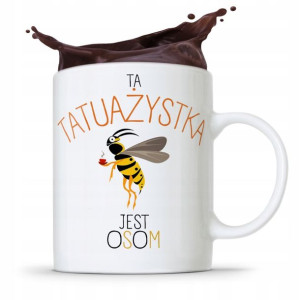 Dla Tatuażystki Tatuażysty Tatuatora Kubek Prezent