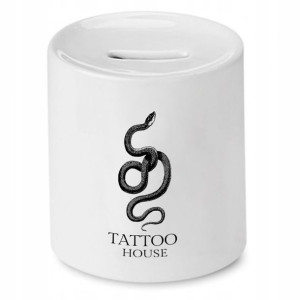 Dla Tatuażysty Prezent Skarbonka Tattoo House