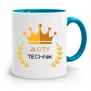 Dla Technika Kubek Błękitny Prezent