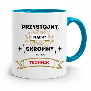 Dla Technika Kubek Błękitny Prezent