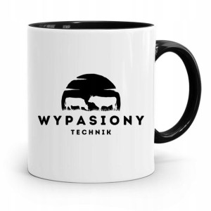 Dla Technika Kubek Czarny Prezent