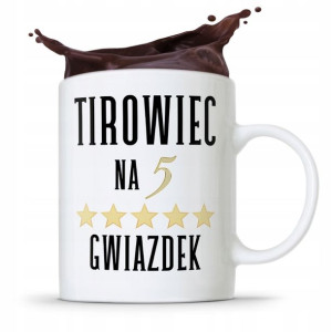 Dla Tirowca Kierowcy Kubek Tirowiec Na 5 Gwiazdek