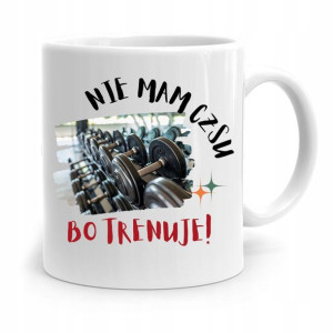 Dla Trenera Trenerki Gym Siłownia Kubek Prezent