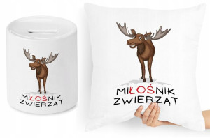Dla Weterynarza Zestaw Poduszka + Skarbonka