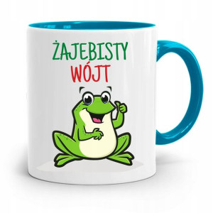 Dla Wójta Kubek Błękitny Prezent Żajebisty Wójt