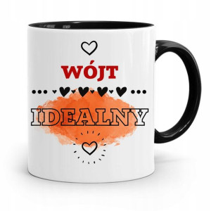 Dla Wójta Kubek Czarny Wójt Idealny Prezent
