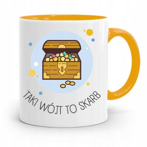 Dla Wójta Kubek Żółty Prezent Super Wójt