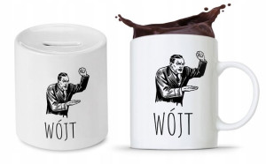 Dla Wójta Zestaw Kubek + Skarbonka Prezent