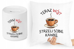 Dla Wójta Zestaw Poduszka + Skarbonka Prezent