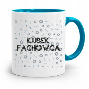Kubek Błękitny Budowlańca Majstra Kubek Fachowca