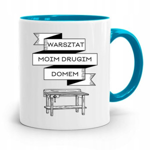 Kubek Błękitny Dla Budowlańca Warsztat Moim Domem