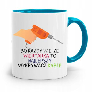 Kubek Błękitny Dla Budowlańca Wykrywacz Kabli