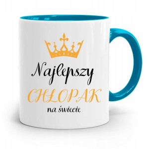 Kubek Błękitny Dla Chłopaka Najlepszy Na Świecie