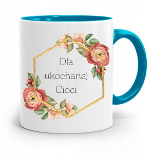 Kubek Błękitny Dla Cioci Dla Ukochanej Cioci