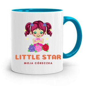 Kubek Błękitny Dla Córki Little Star