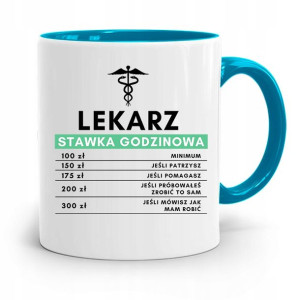 Kubek Błękitny Dla Doktora Stawka Godzinowa
