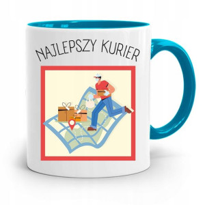 Kubek Błękitny Dla Kuriera Najlepszy Kurier