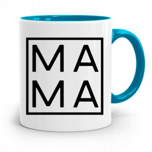 Kubek Błękitny Dla Mamy Matki Mama Prezent