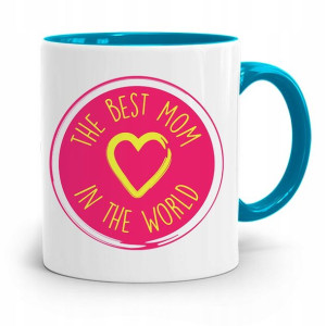 Kubek Błękitny Dla Mamy The Best Mom In The World